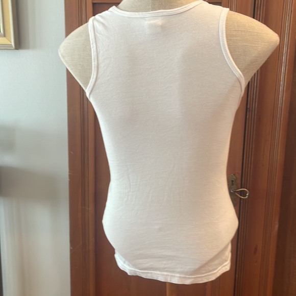 Varsity white tank top CHS women’s XS - Picture 4 of 8